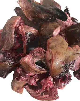 Full Frozen Goat Head (Cut)
