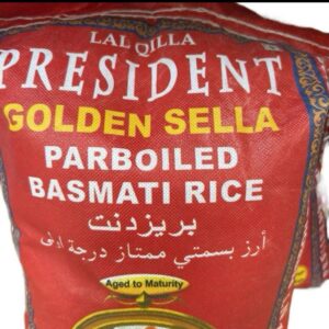 LAL OILLA PRESIDENT GOLDEN SELLA PARBOILED BASMATI RICE