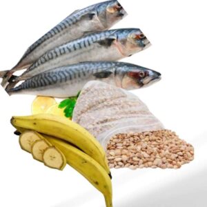 Ripe Plantain + Mackerel + Honey beans – Combo